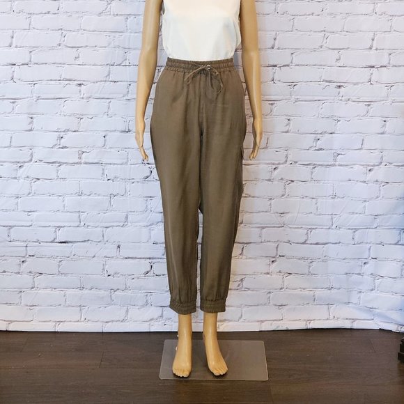 STUDIO POINT, olive green cargo pants - Picture 4 of 11